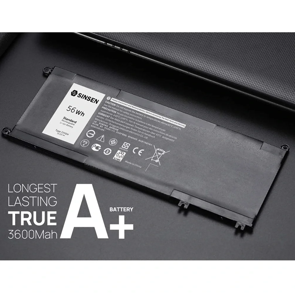 Laptop Battery for Dell, 33YDH Inspiron Battery
